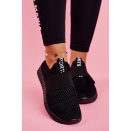 SEA Scarpe Sportive Leggere Slip-on da donna Nero La Fiesta 2