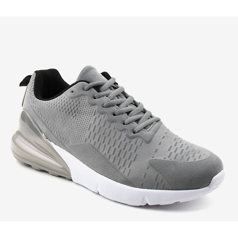 Scarpe sportive da uomo grigie FXZ115-2 grigio 1