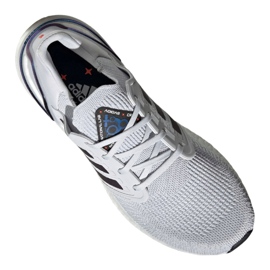 Scarpe adidas UltraBoost 20 M EG0695 bianco multicolore blu 3