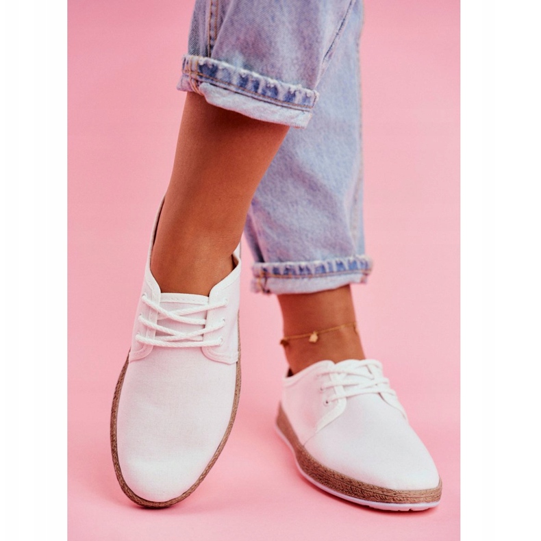 Espadrillas da donna Big Star Bianche FF276043 bianca 2