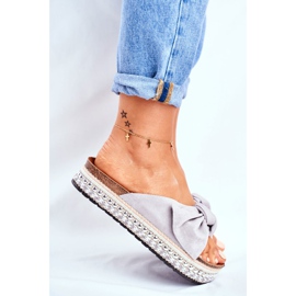 Pantofole Alte Donna Grigie Mortigo grigio 2