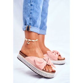 Pantofole Alte Donna Rosa Mortigo 2