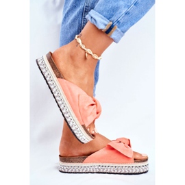 Pantofole Alte da Donna Coral Mortigo rosa 1