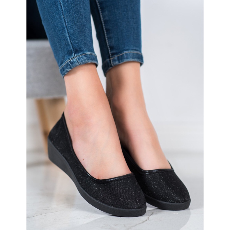 Lgm Ballerina Nera Con Glitter nero 1