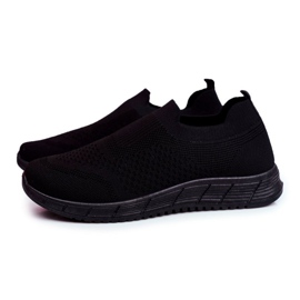 SEA Scarpe Slip-On da uomo in tessuto sportivo Marquez nero 1
