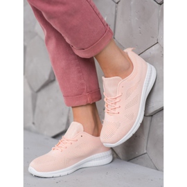 Renda Scarpe sportive traforate rosa 1