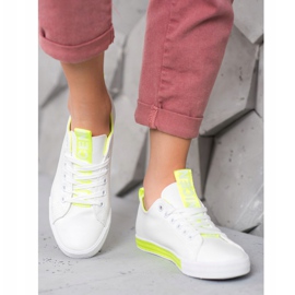 SHELOVET Sneakers Con Ecopelle Nice bianca 1
