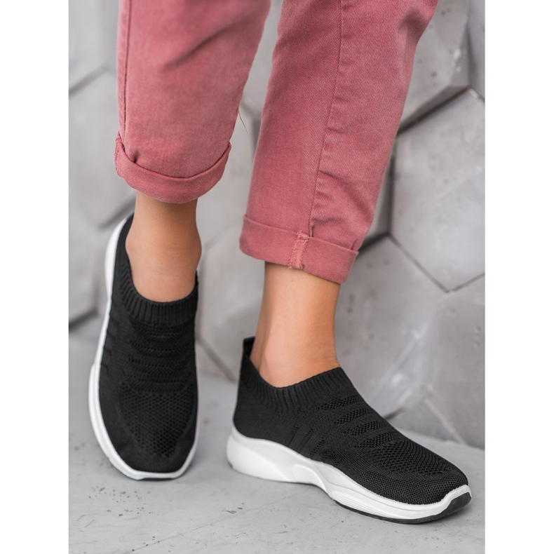 Sweet Shoes Comodi Slipon Sulla Piattaforma nero 1