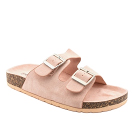 Pantofole rosa con fibbia BL3100-SF 1