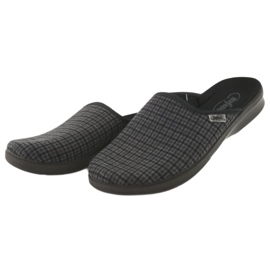 Scarpe da uomo Befado pu 548M012 nero grigio 4