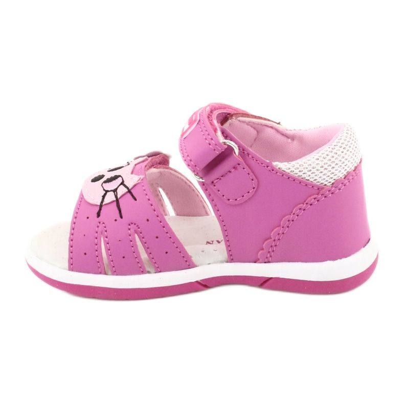 Sandali bambina American Club DR22/20 gattino rosa 1