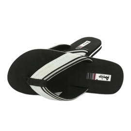 American Club Infradito in schiuma da donna americana nero blu 3