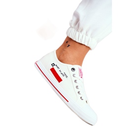 Sneakers Donna Big Star Bianche FF274079 nero rosso 2