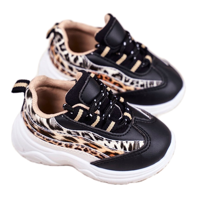 FRROCK Scarpe sportive per bambini Dante nere marrone nero 1