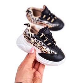 FRROCK Scarpe sportive per bambini Dante nere marrone nero 2