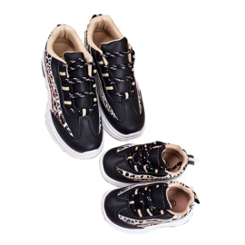 FRROCK Scarpe sportive per bambini Dante nere marrone nero 4