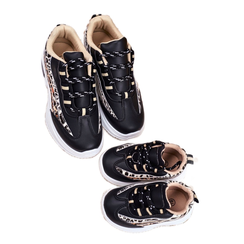 FRROCK Scarpe sportive per bambini Dante nere marrone nero 4