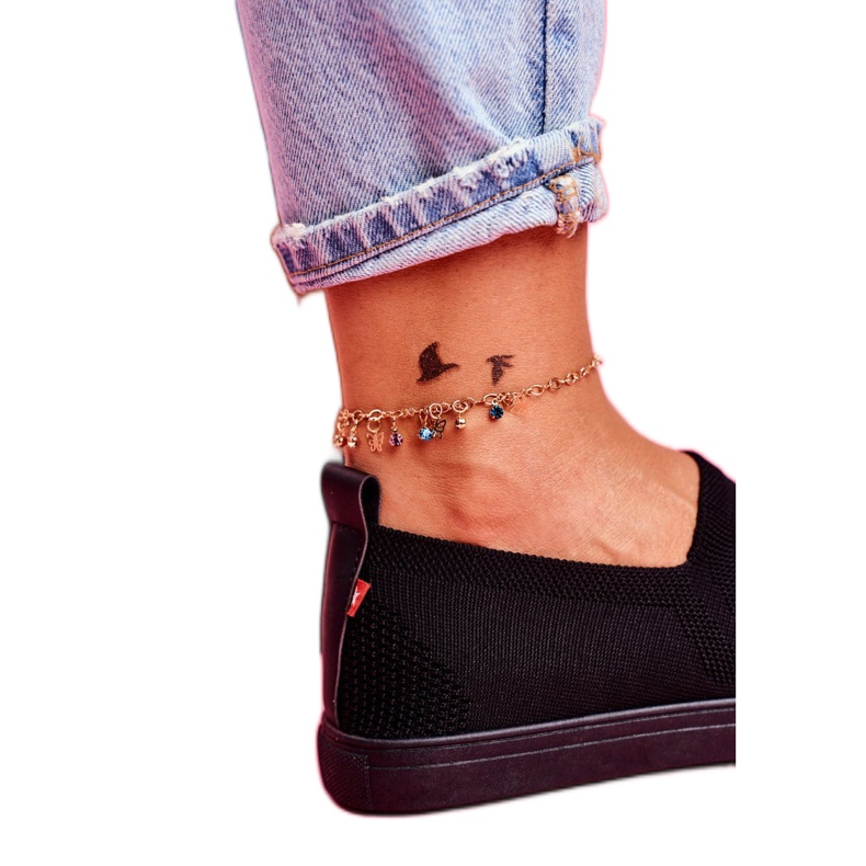 Sneakers da donna nere Sneakers senza lacci Big Star FF274A609 nero 4
