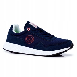 Scarpe Sportive Uomo Cross Jeans Blu Navy FF1R4009C 1