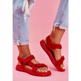 Sandali da donna Big Star Rosso FF274A602 2