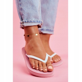 Pantofole da donna Infradito Big Star Rosa FF274A319 2