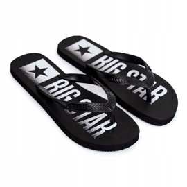 Pantofole da uomo Infradito Big Star Black FF274A470 nero 2