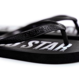 Pantofole da uomo Infradito Big Star Black FF274A470 nero 1