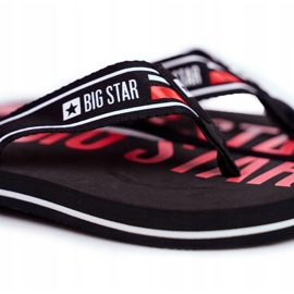 Pantofole da uomo Infradito Big Star Black FF274A450 nero 1