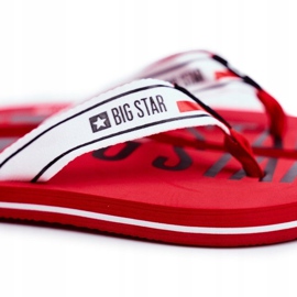 Pantofole Uomo Infradito Big Star Rosso FF274A451 1