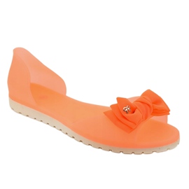 Sandali Meliski arancioni con fiocco DT1-16 arancia 1