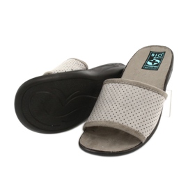 Pantofole da donna Adanex 24825 grigio 3