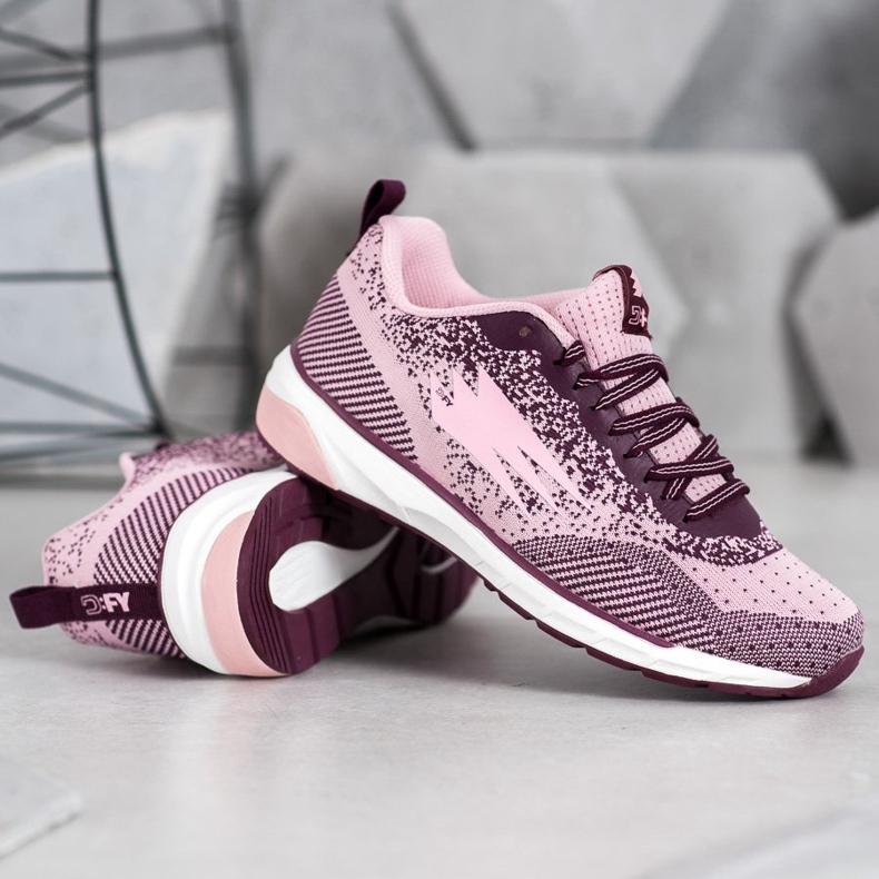 DFY Scarpe sportive multicolore rosa 2