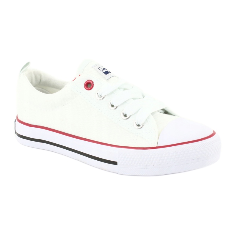 American Club American White Classic LH25 Sneaker legate bianca bianca 2