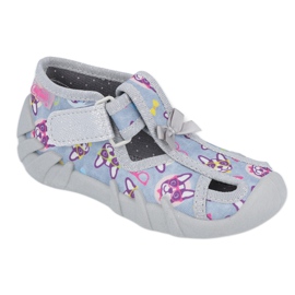 Scarpe per bambini Befado 190P093 grigio multicolore 1