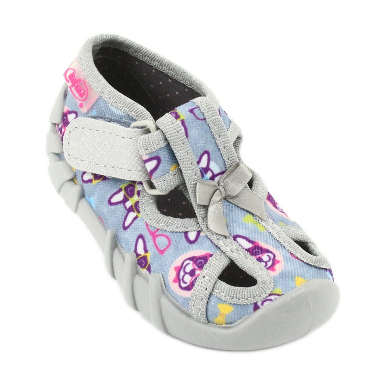Scarpe per bambini Befado 190P093 grigio multicolore 2