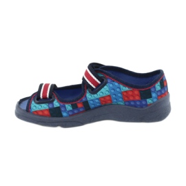 Scarpe per bambini Befado 969X153 rosso blu navy blu 2