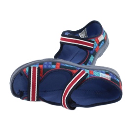 Scarpe per bambini Befado 969X153 rosso blu navy blu 5