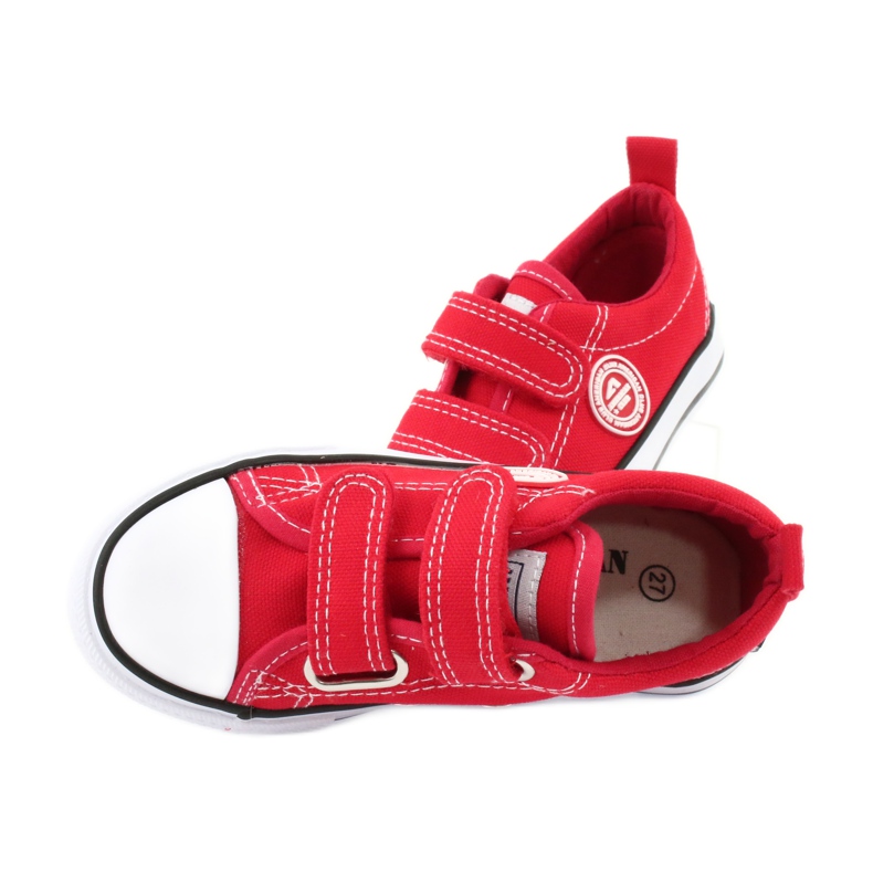 American Club Sneakers rosse americane LH41 rosso 4