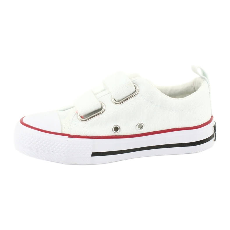 American Club Sneakers bianche con velcro American LH41 bianco 1