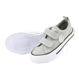 American Club Sneakers con velcro American LH39 grigie grigio 3