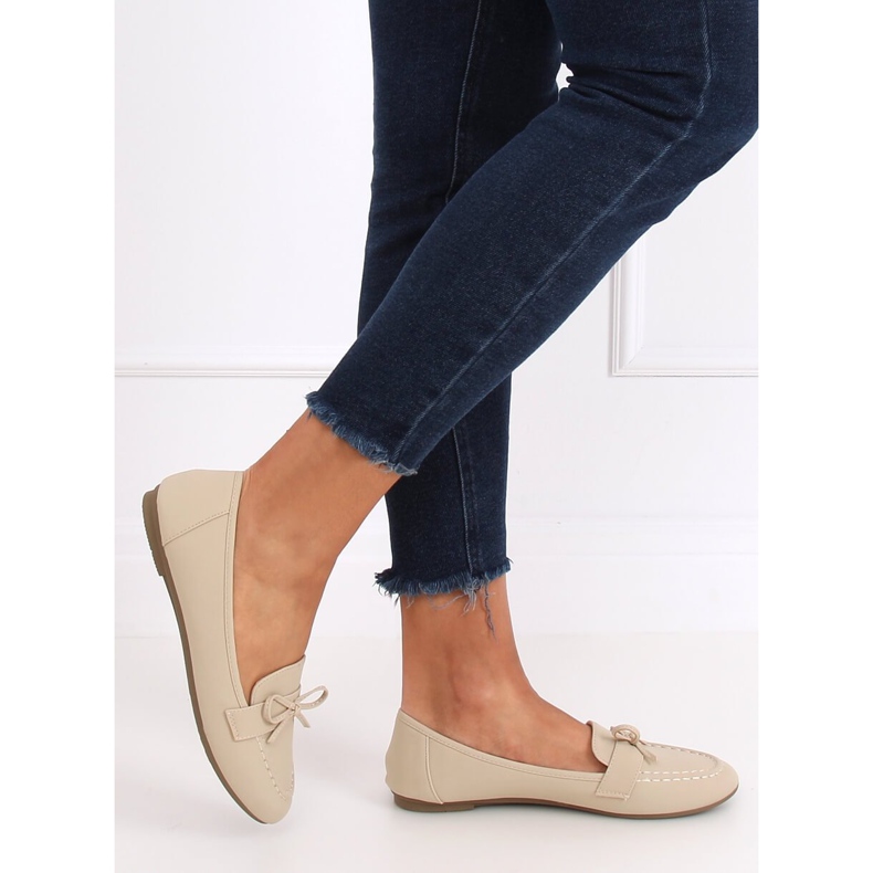 Mocassini donna beige 98-30 Beige 1
