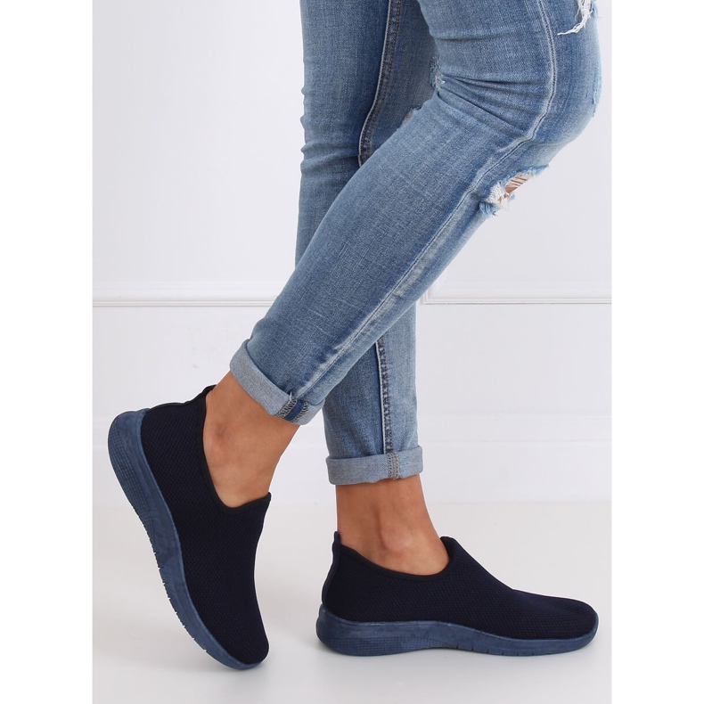 Scarpe sportive blu navy 7079 DK.BLUE 2