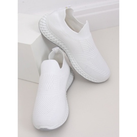 Bianco 4388 Scarpe sportive bianche bianca 2