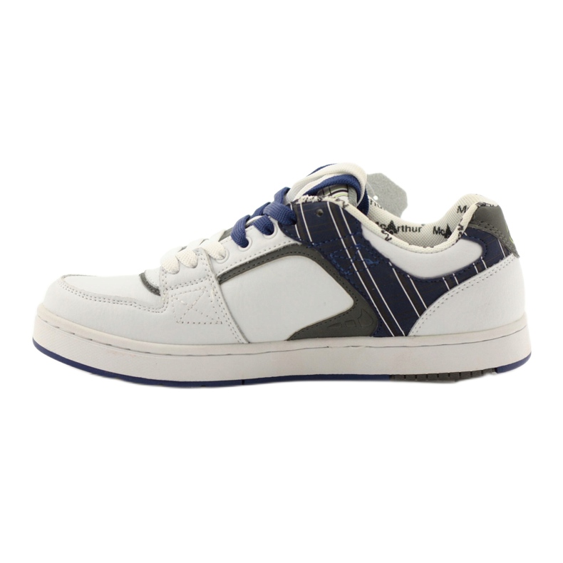 Scarpe sportive McArthur 18-wt bianco / blu bianca grigio 2