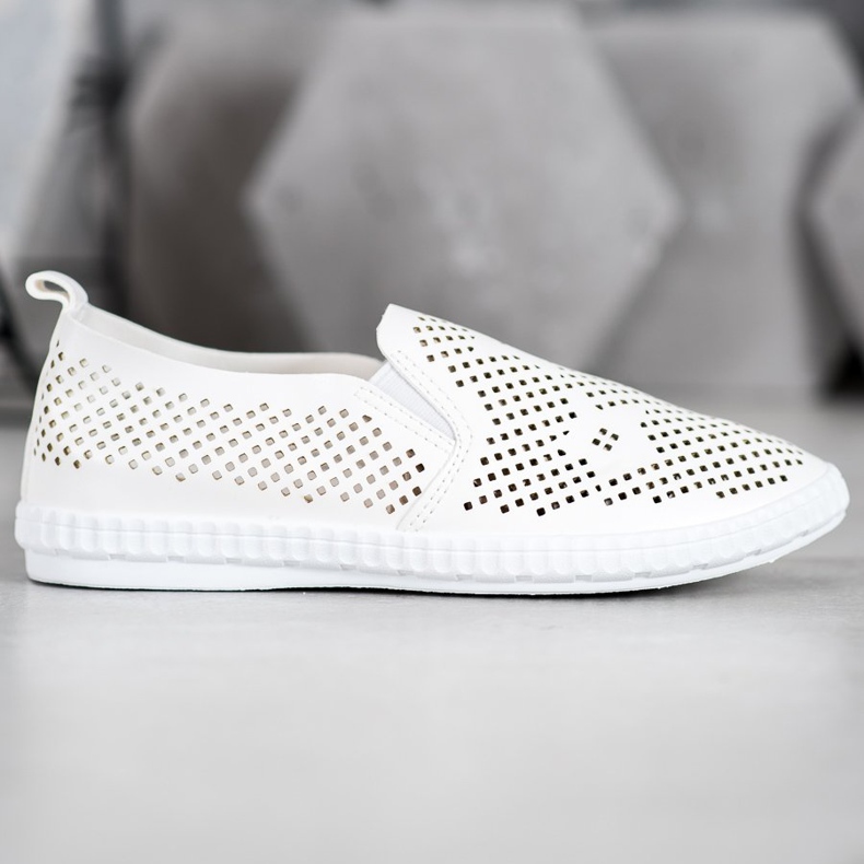 GOLL Slip bianchi traforati bianca 1