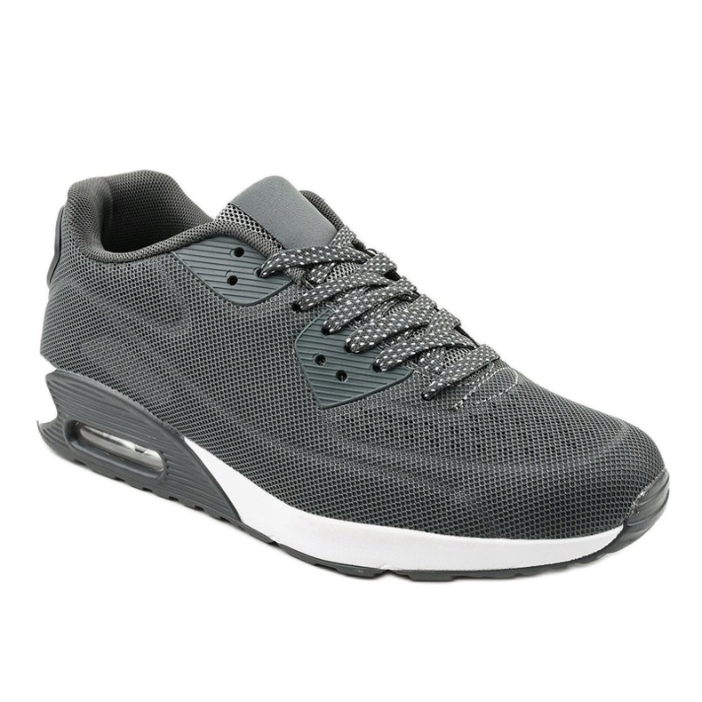 Scarpe sportive da uomo grigie M10-D6 grigio 1