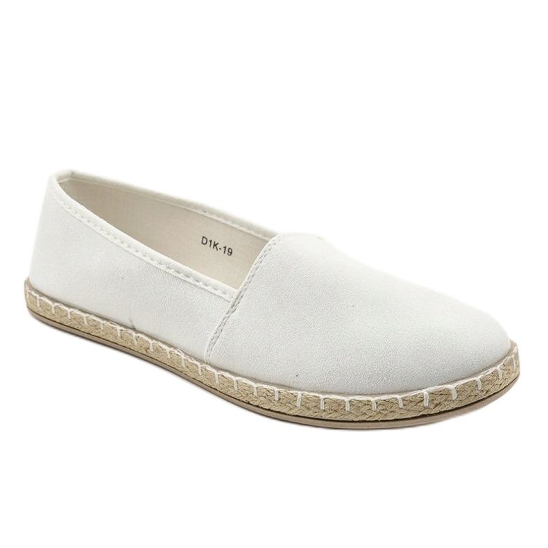 Espadrillas slip-on argento D1K-19 grigio 1