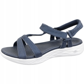 Skechers On The Go 600 W 15316-NVY Sandali blu navy blu 1
