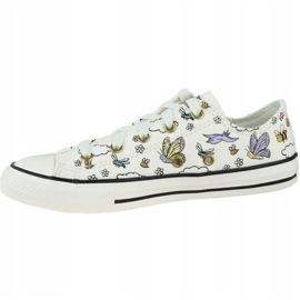 Converse Chuck Taylor All Star Low Bambini 667898C bianco multicolore 1
