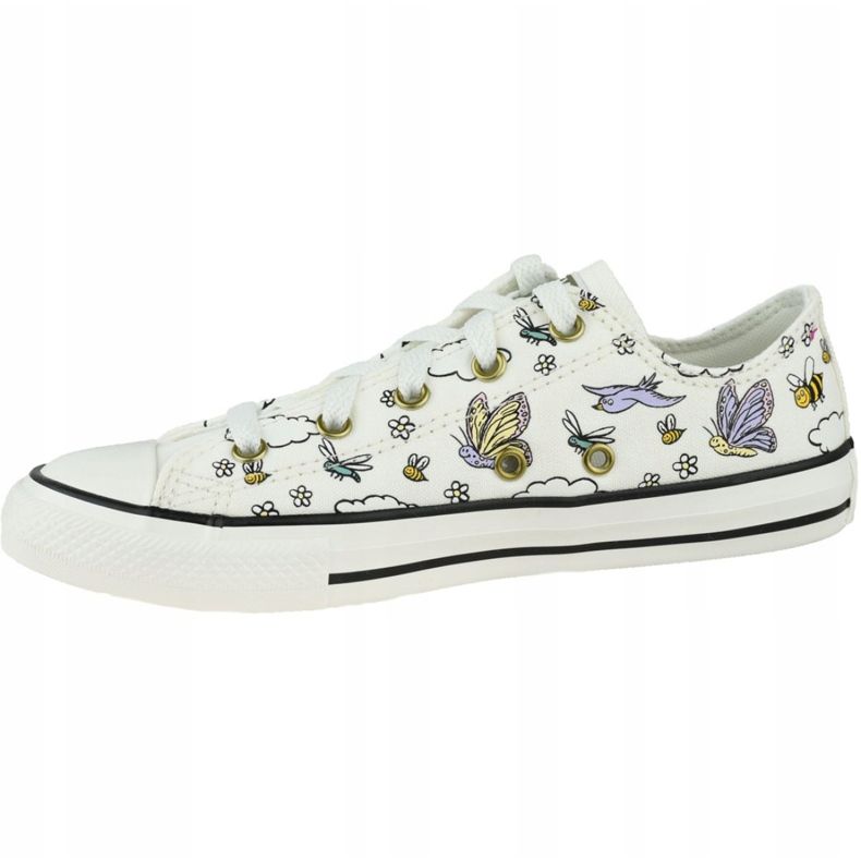 Converse Chuck Taylor All Star Low Bambini 667898C bianco multicolore 1